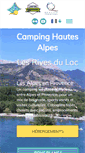 Mobile Screenshot of camping-lac.com