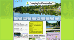 Desktop Screenshot of camping-lac.fr